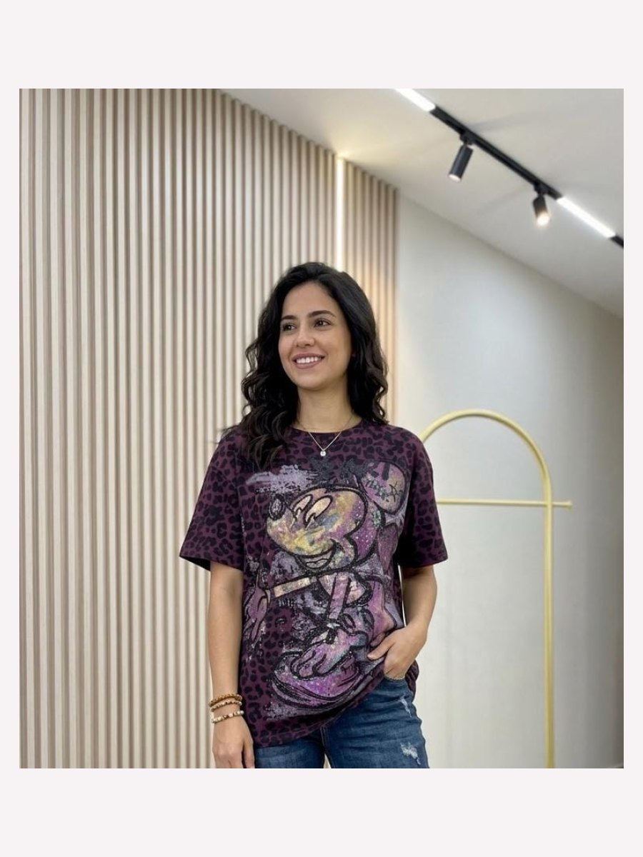 PLAYERA MICKEY PRINT