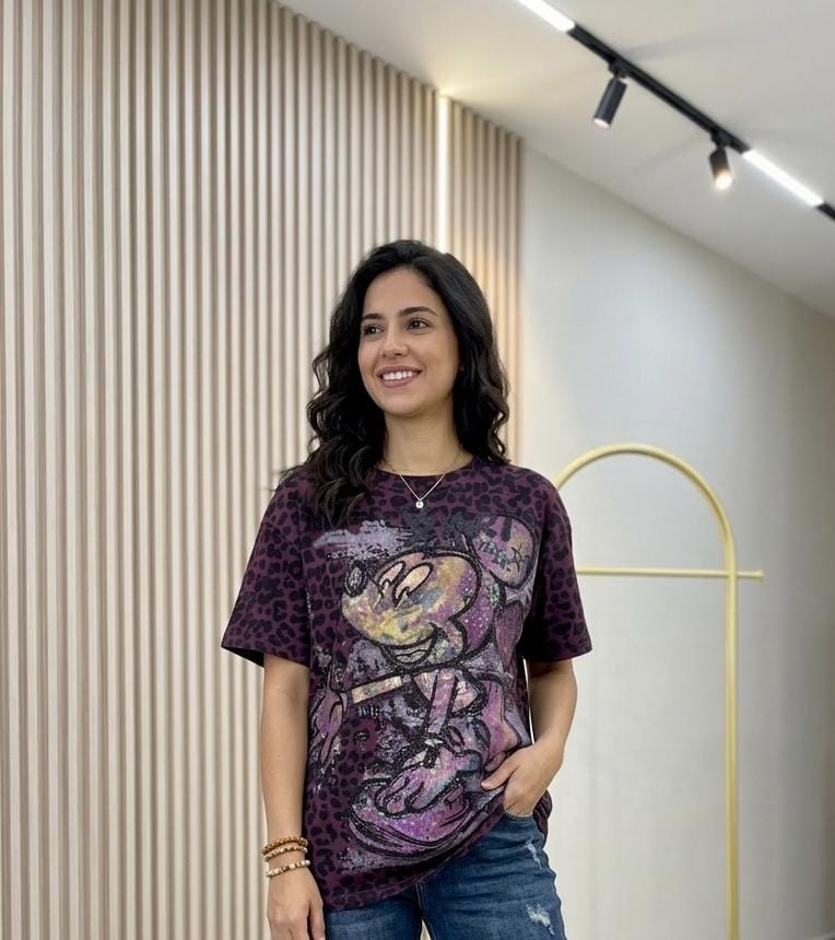 PLAYERA MICKEY PRINT