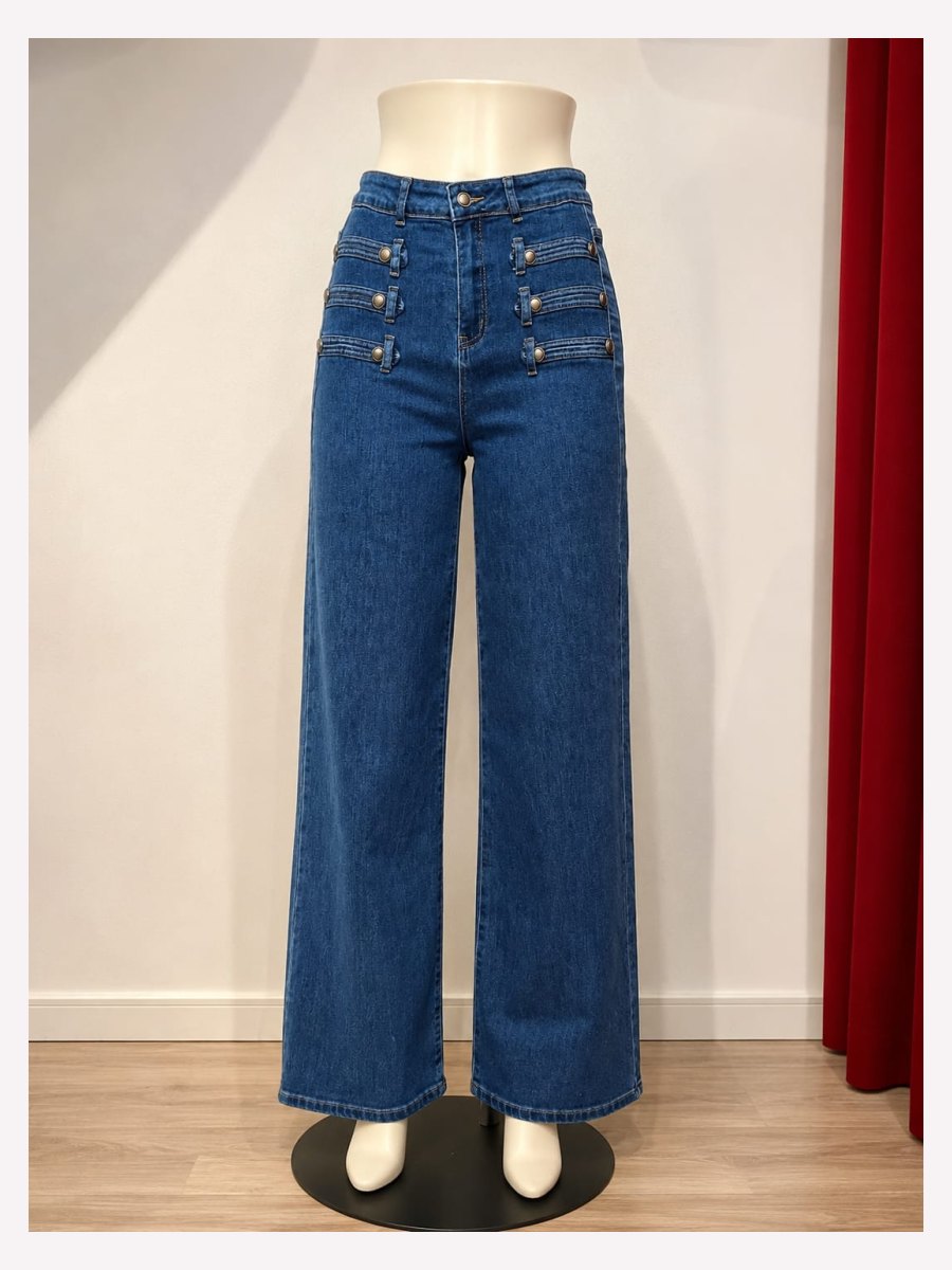 Pantalon Mezclilla