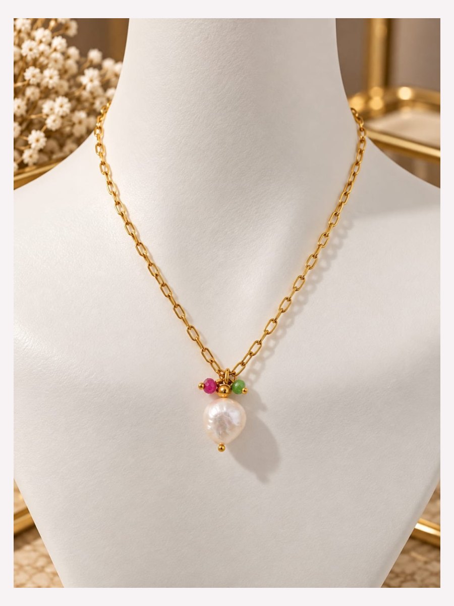 CADENA CON DIJE UNICORNIO