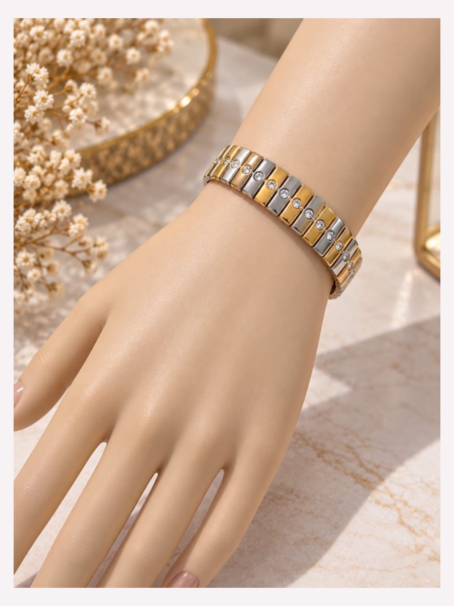 PULCERA PLATA CON DORADO