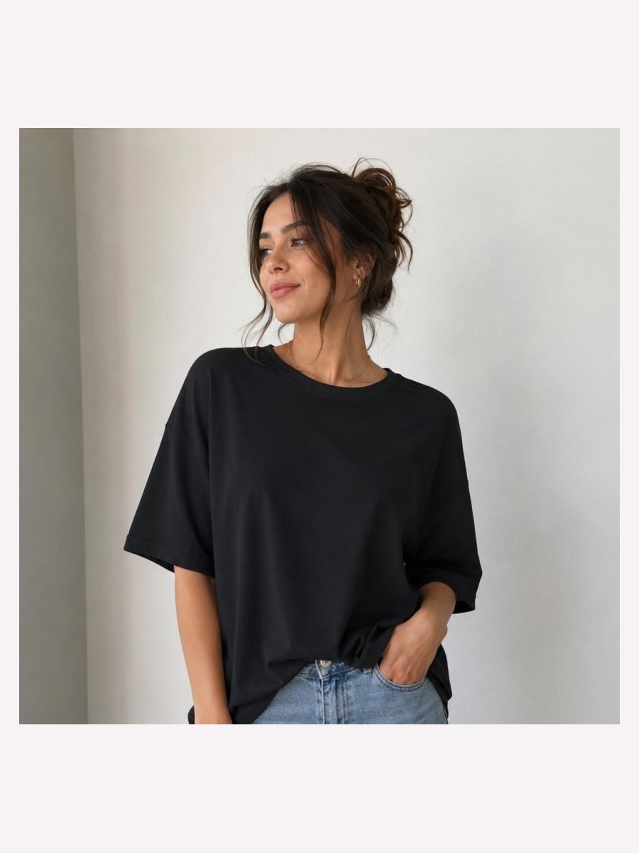 PLAYERA CON ABERTURA COSTADOS
