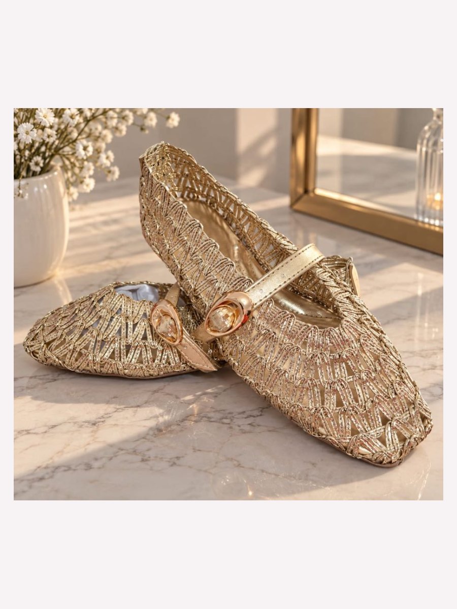 ZAPATO DORADO