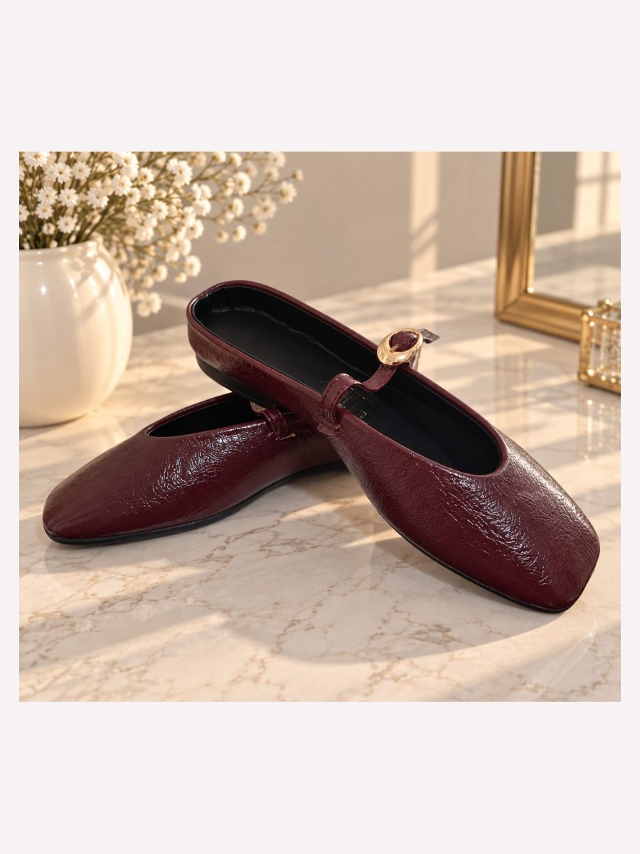 ZAPATO PIEL VINO