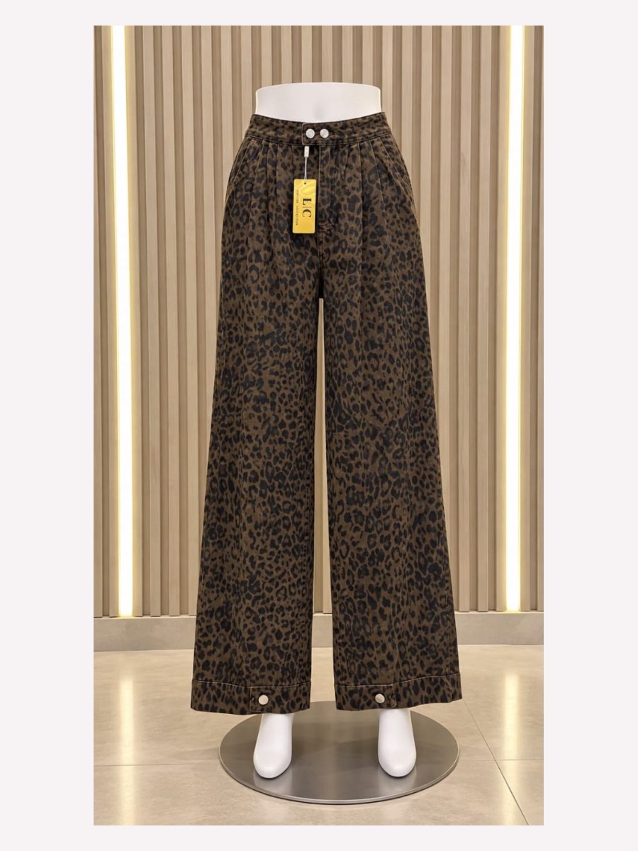 PANTALON MEZCLILLA ANIMAL PRINT