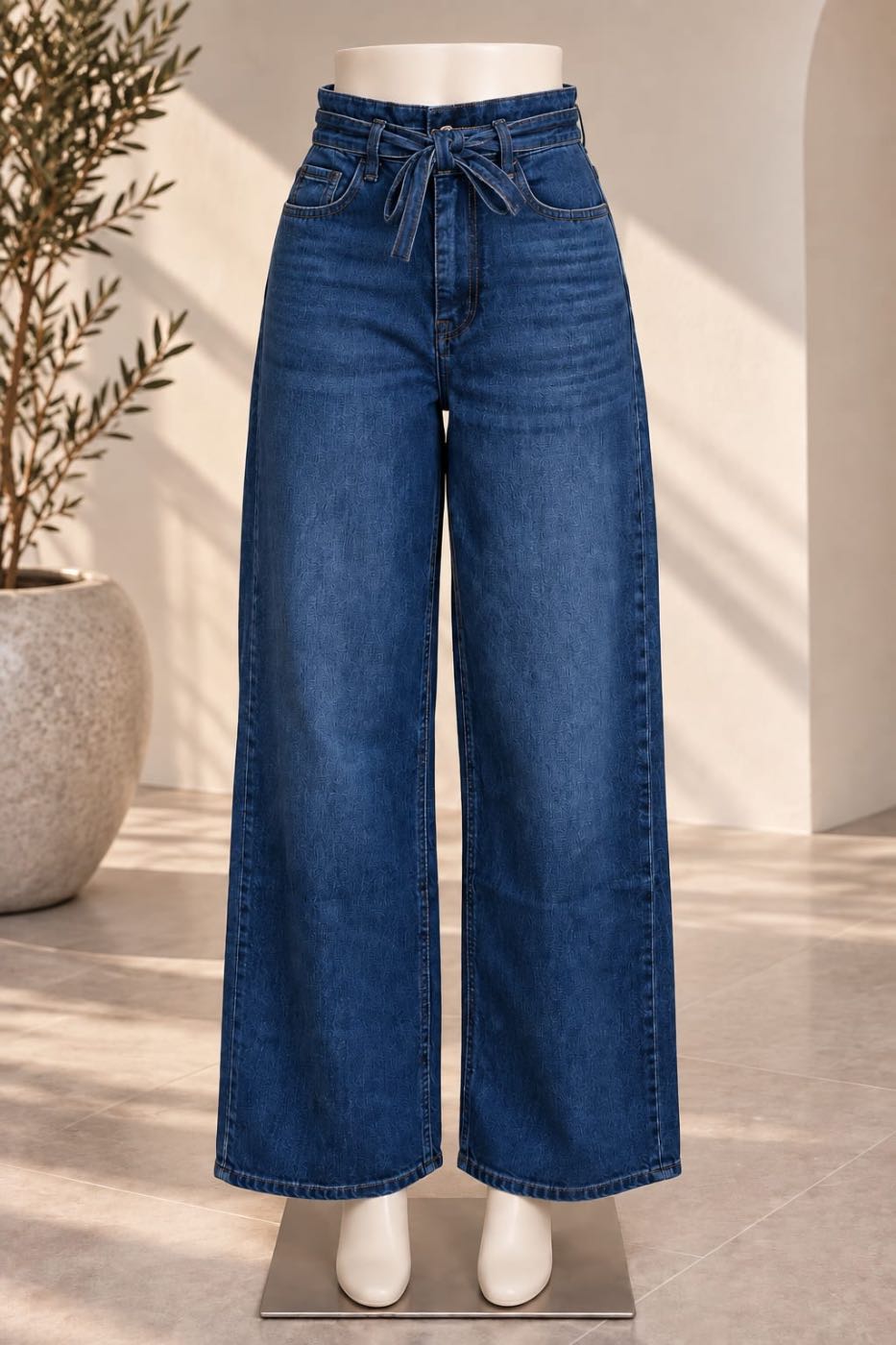 PANTALON MEZCLILLA CINTA