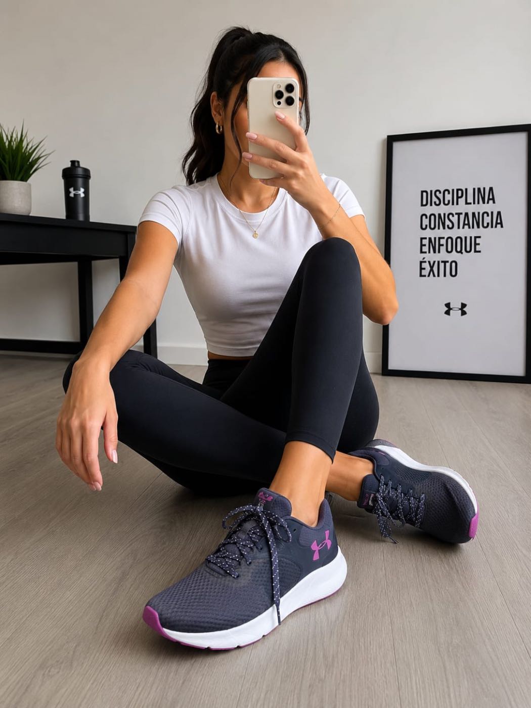 TENIS UNDER MORADO